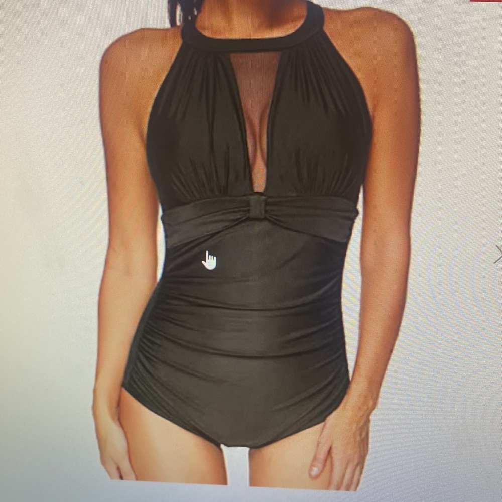 Black swimsuit